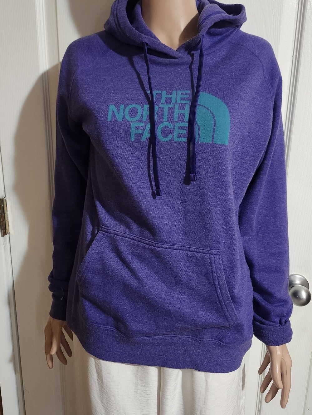 Womens The North Face Purple Hoodie Size M
